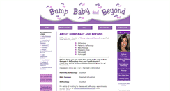 Desktop Screenshot of bumpbabyandbeyond.com